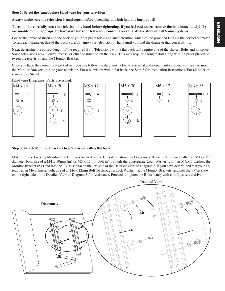 Hama Sanus Vm300 User Manual | Page 5 / 34