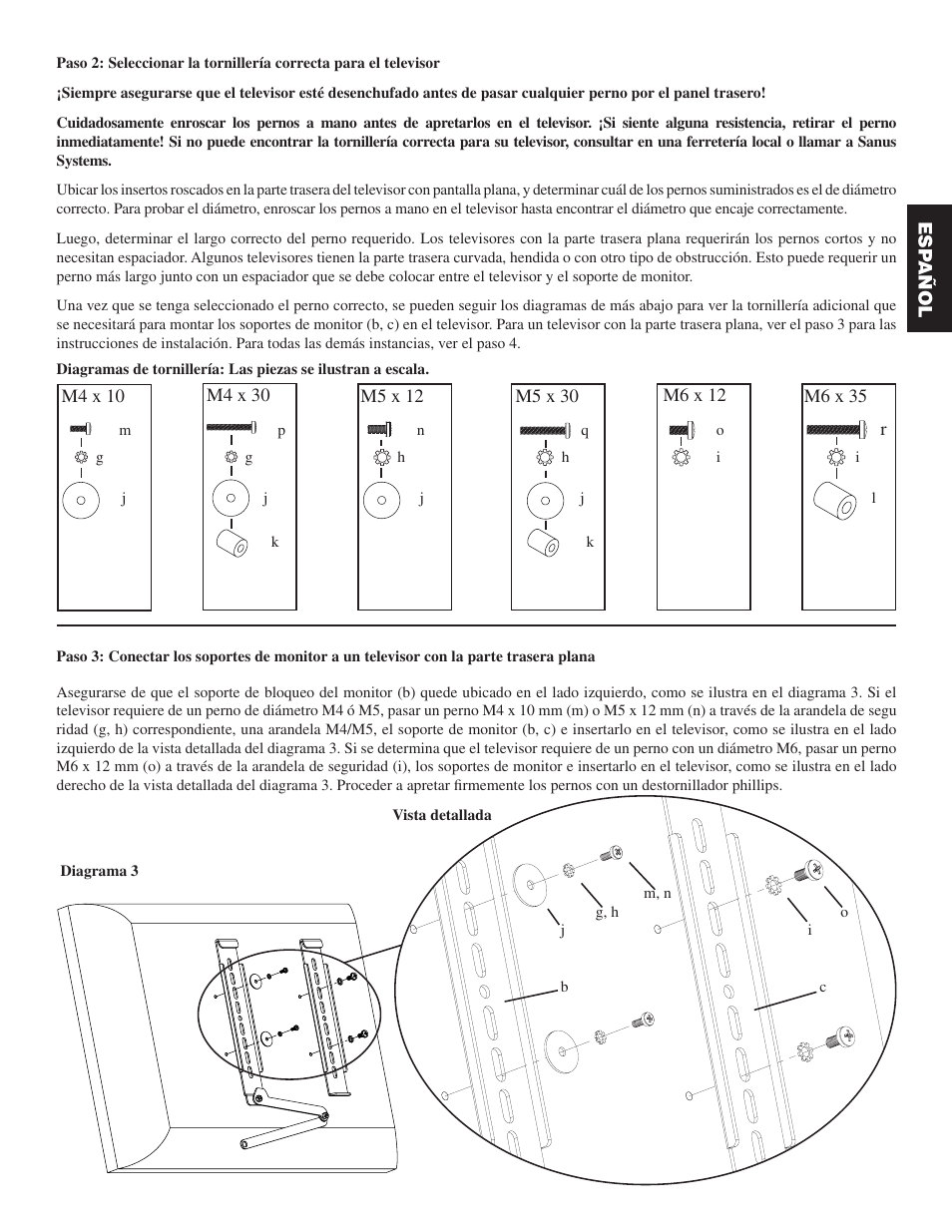 Hama Sanus Vm300 User Manual | Page 9 / 34