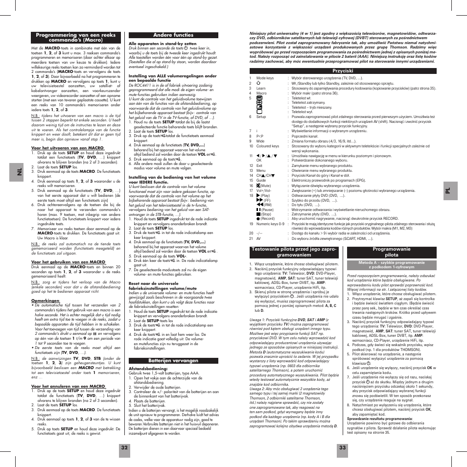 Hama ROC4411 User Manual | Page 18 / 36