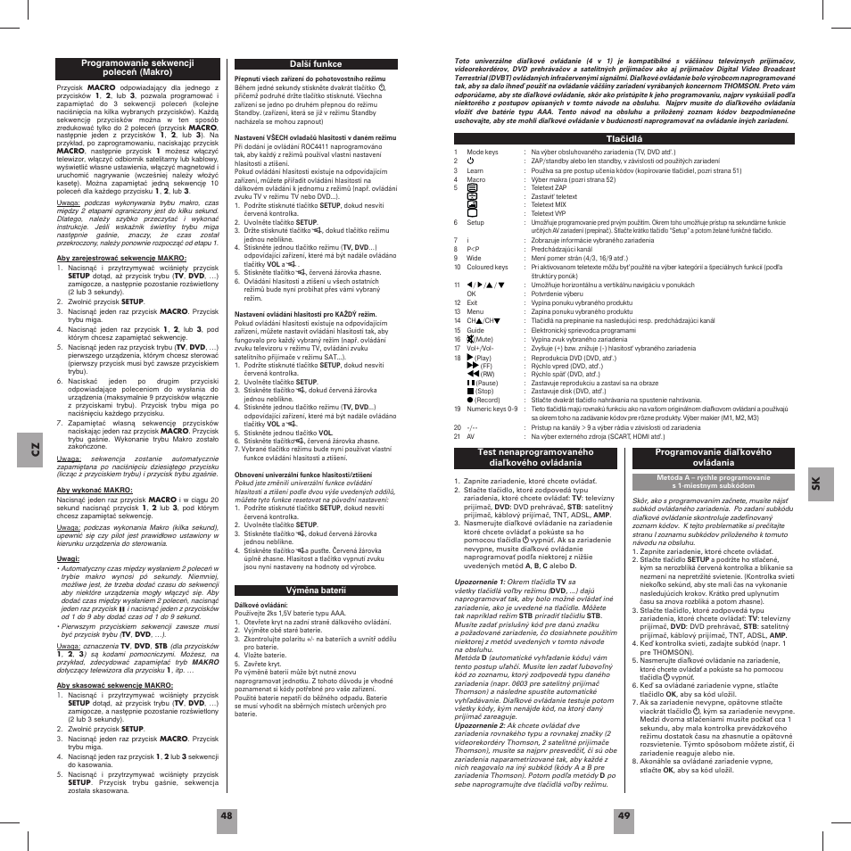 Hama ROC4411 User Manual | Page 26 / 36