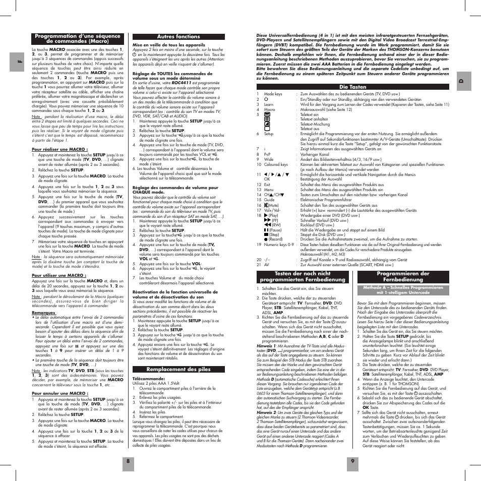 Hama ROC4411 User Manual | Page 6 / 36