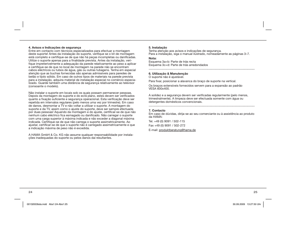 Hama WAB042 User Manual | Page 13 / 30