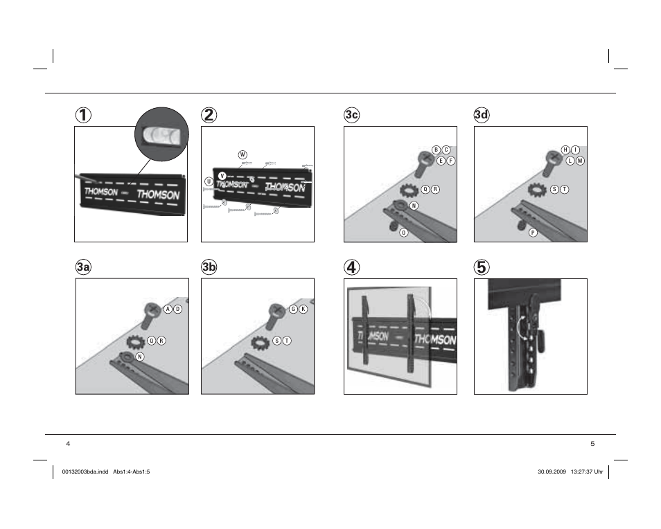 3a 3b 3c 3d | Hama WAB042 User Manual | Page 3 / 30