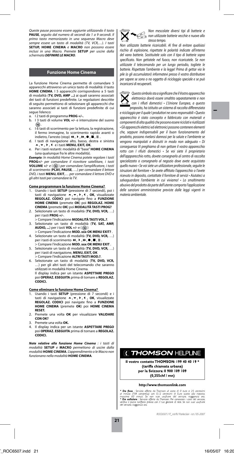 Hama ROC6507 User Manual | Page 28 / 48