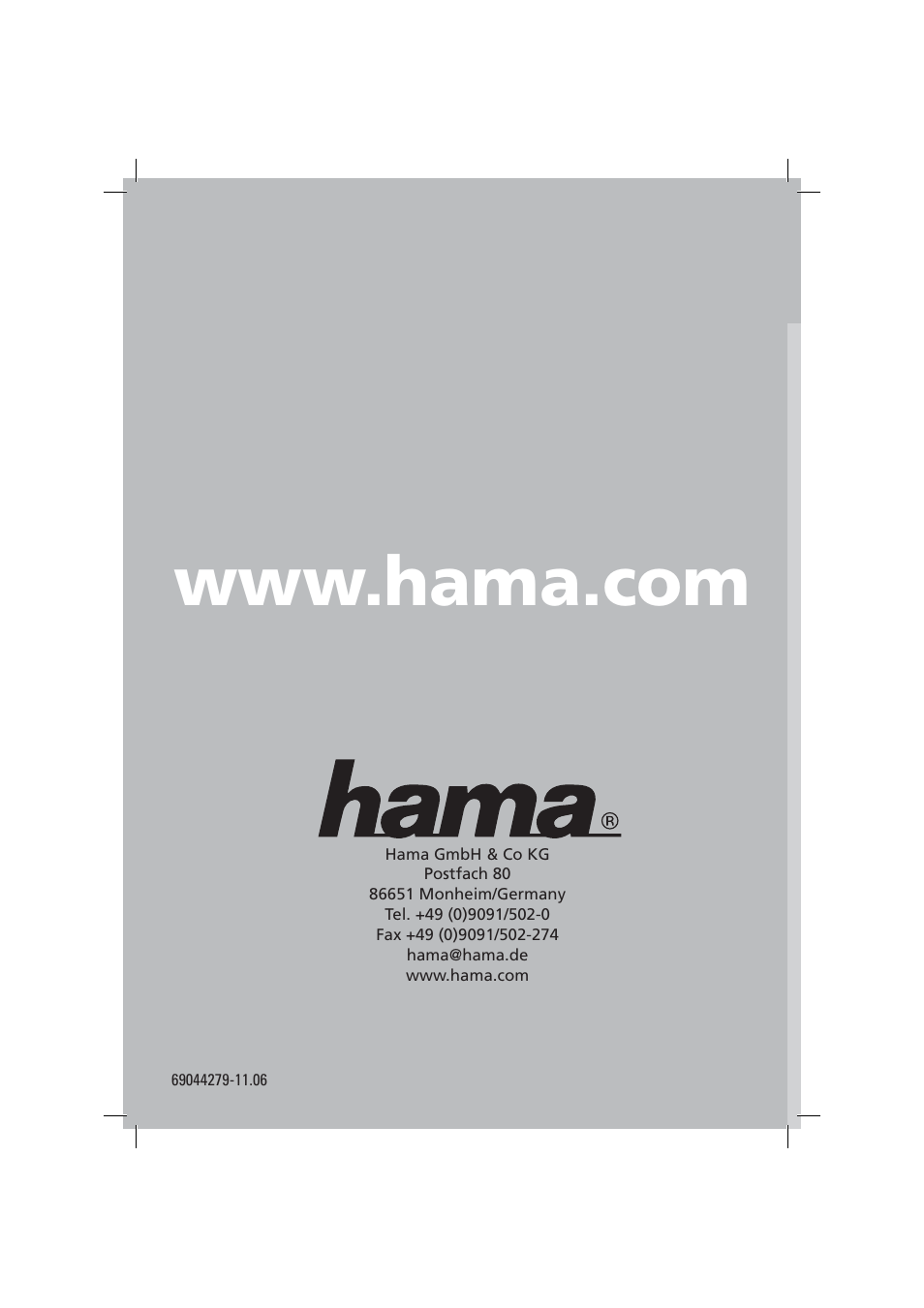 Hama DVB-T_TV_FM Antenna User Manual | 12 pages