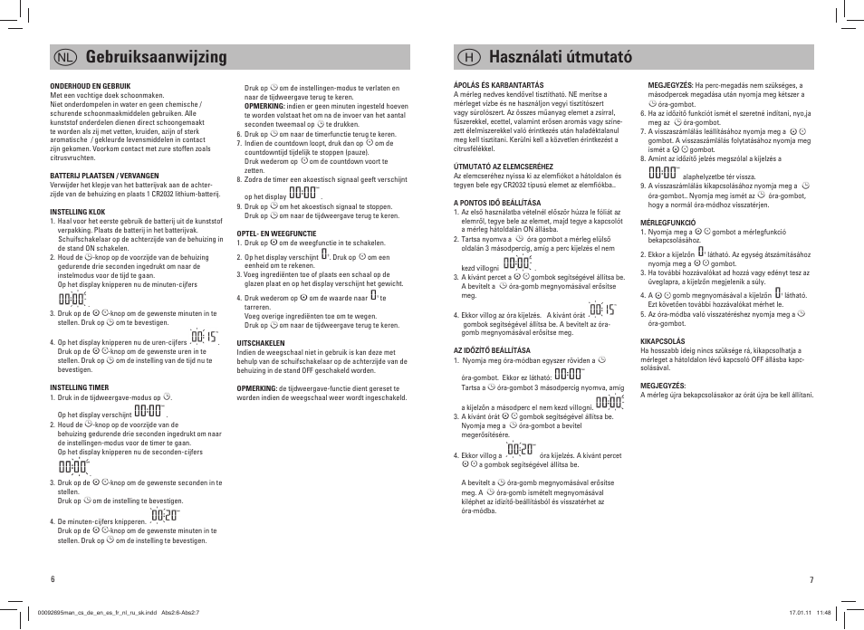 O gebruiksaanwijzing h használati útmutató | Hama Leni User Manual | Page 4 / 6