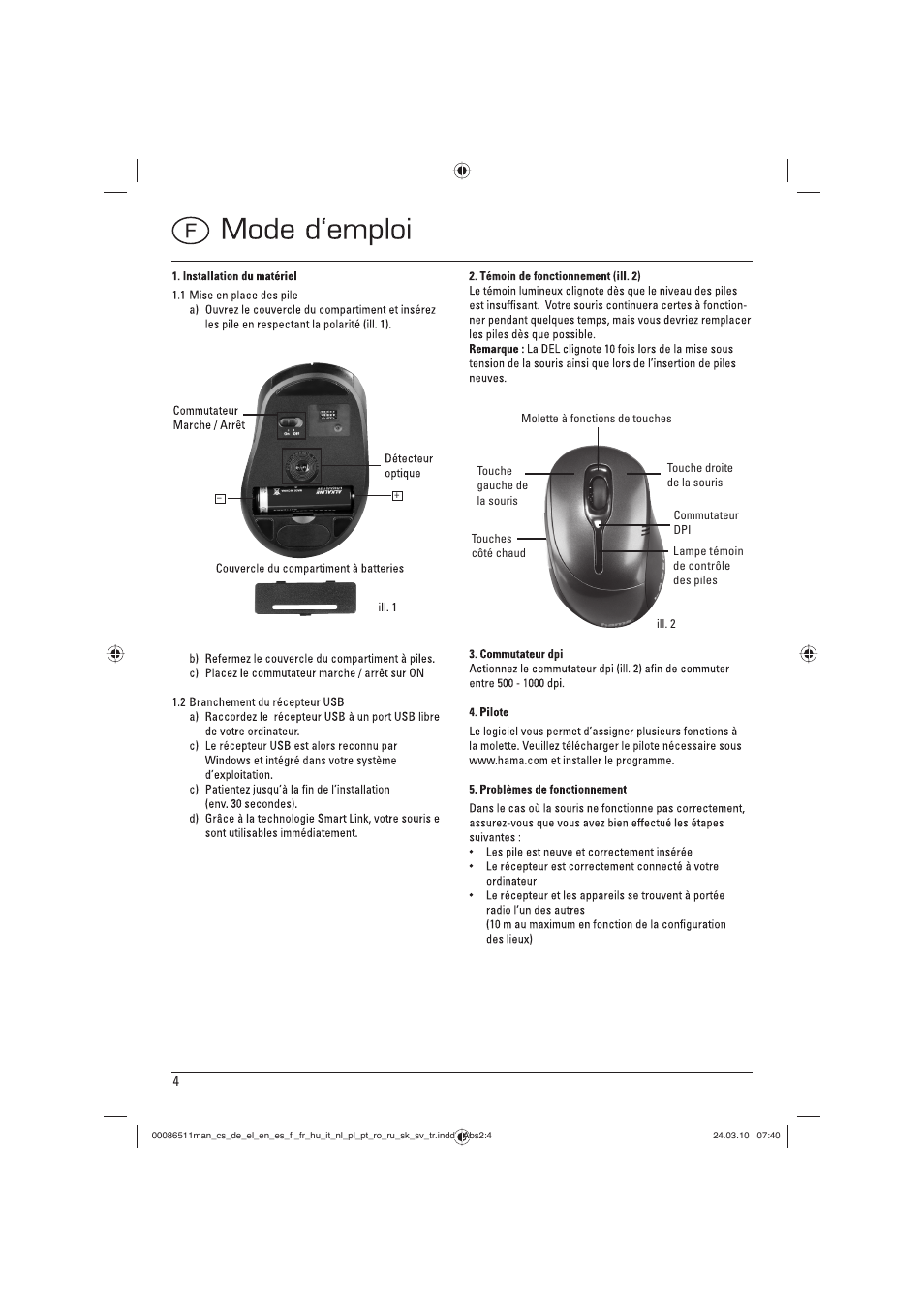 Hama AM 8000 User Manual | Page 5 / 22