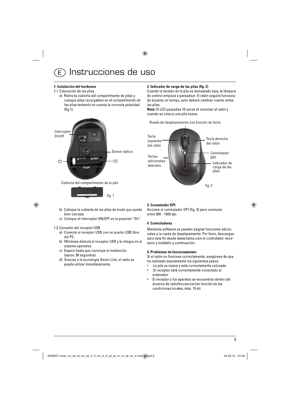 Hama AM 8000 User Manual | Page 6 / 22