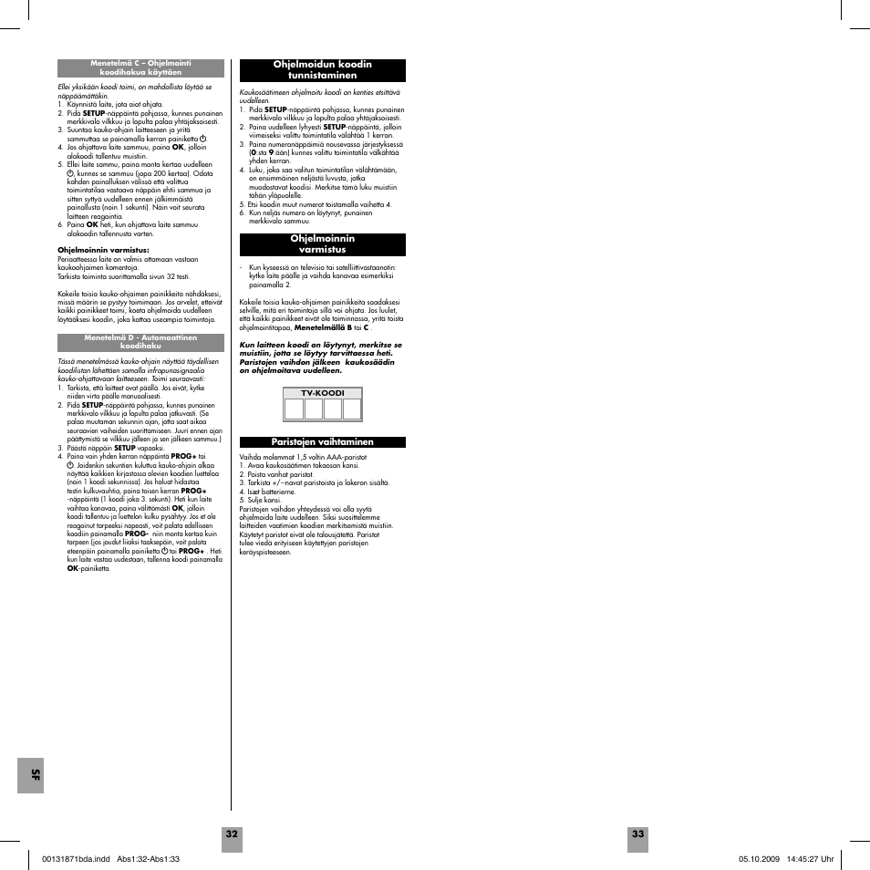 Hama ROC1309 User Manual | Page 18 / 18