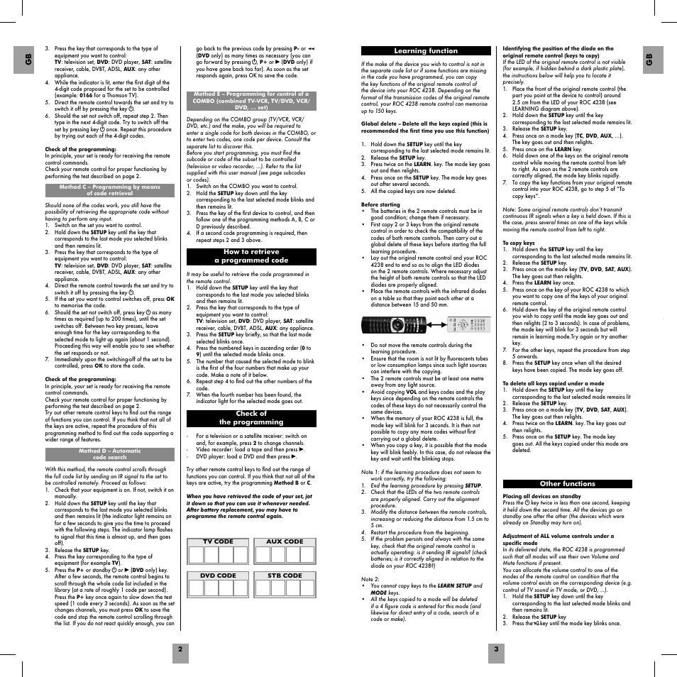 Hama ROC4238 User Manual | Page 3 / 34