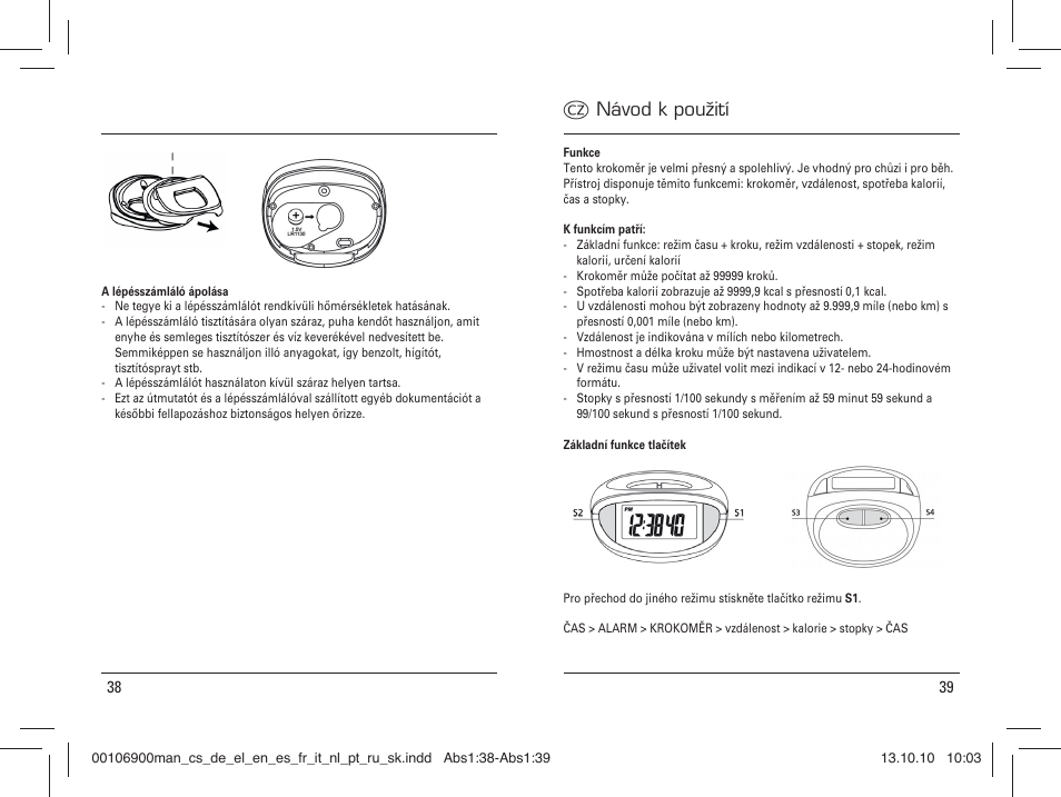 C návod k použití | Hama PM-Start User Manual | Page 20 / 30