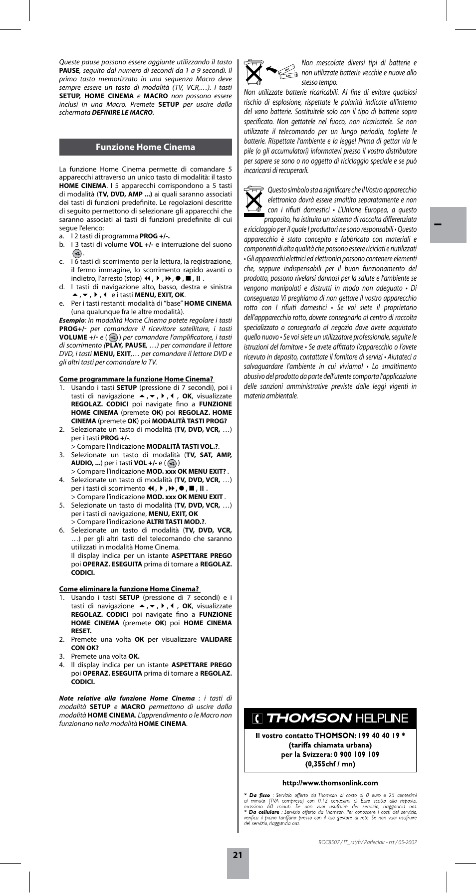 Hama ROC8507 User Manual | Page 28 / 48