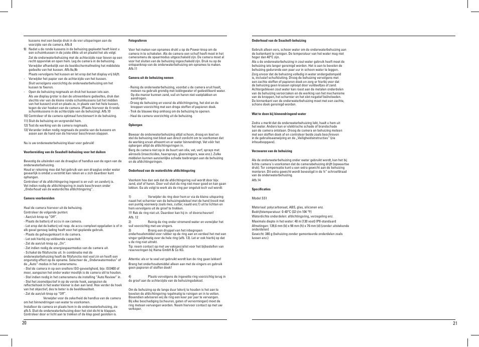 Hama Compact Uni Diver 40 User Manual | Page 11 / 35