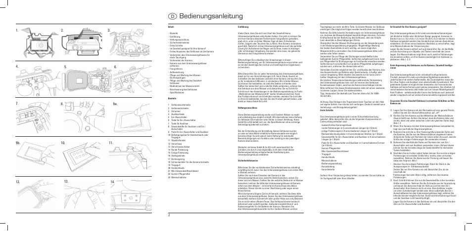 D bedienungsanleitung | Hama Compact Uni Diver 40 User Manual | Page 2 / 35