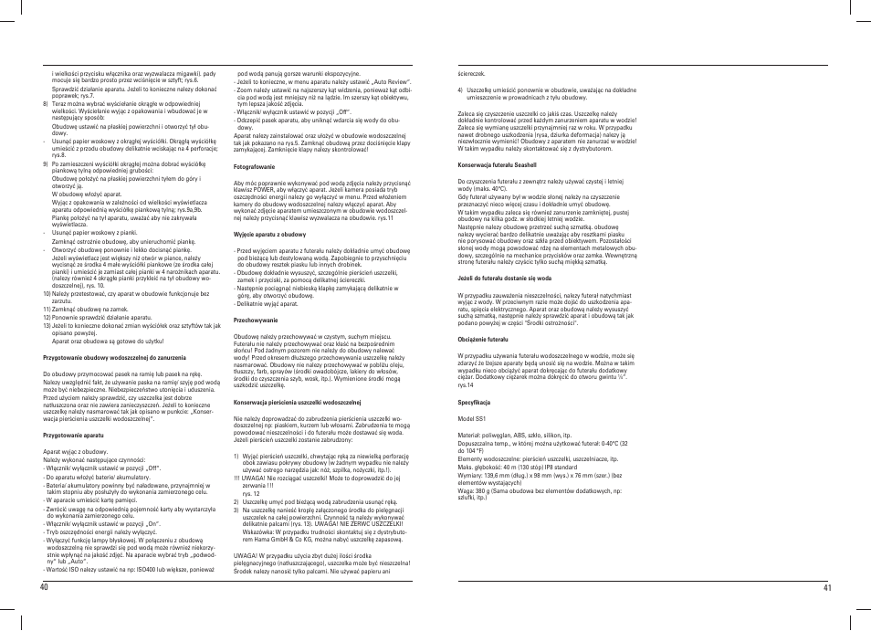 Hama Compact Uni Diver 40 User Manual | Page 21 / 35
