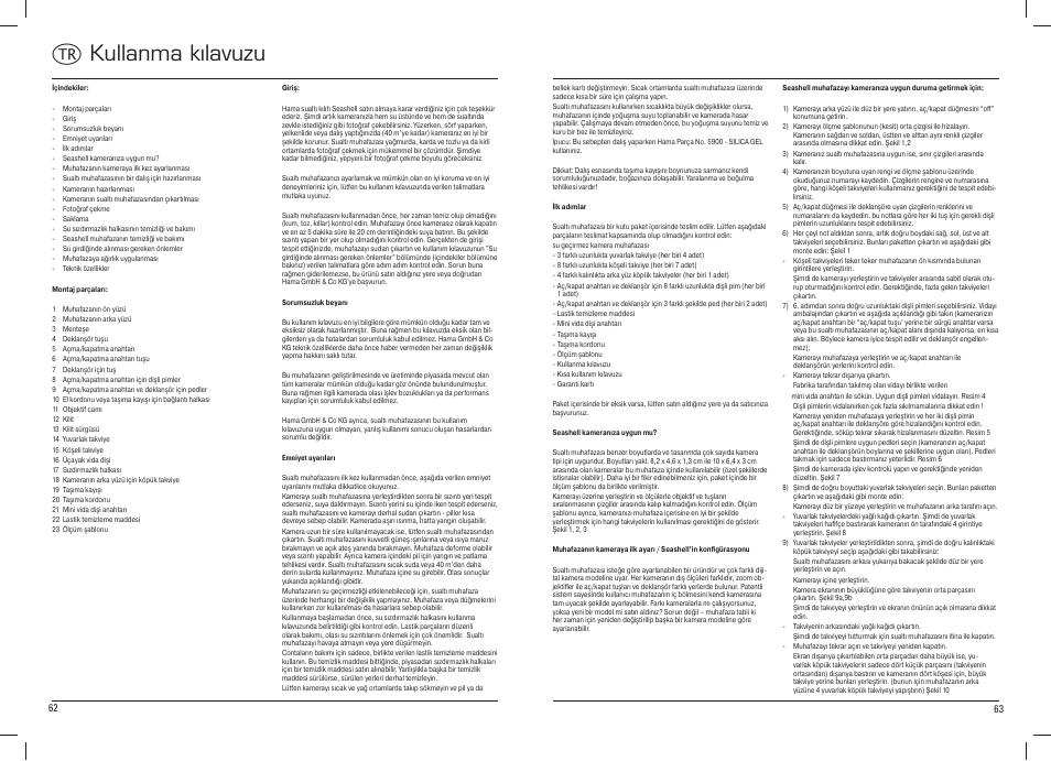 T kullanma kılavuzu | Hama Compact Uni Diver 40 User Manual | Page 32 / 35