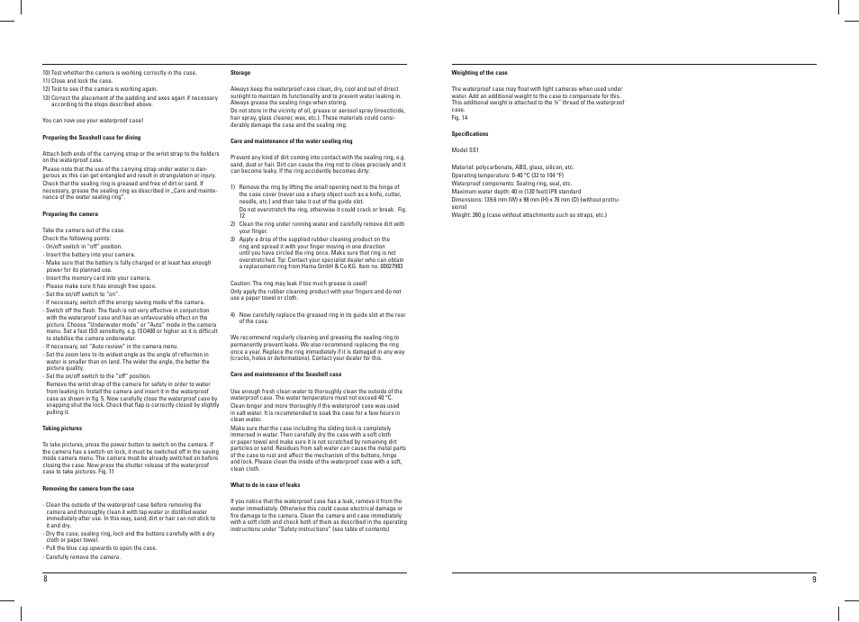 Hama Compact Uni Diver 40 User Manual | Page 5 / 35
