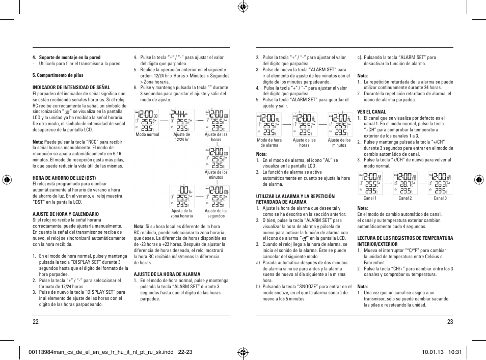 Hama EWS-870 User Manual | Page 12 / 38
