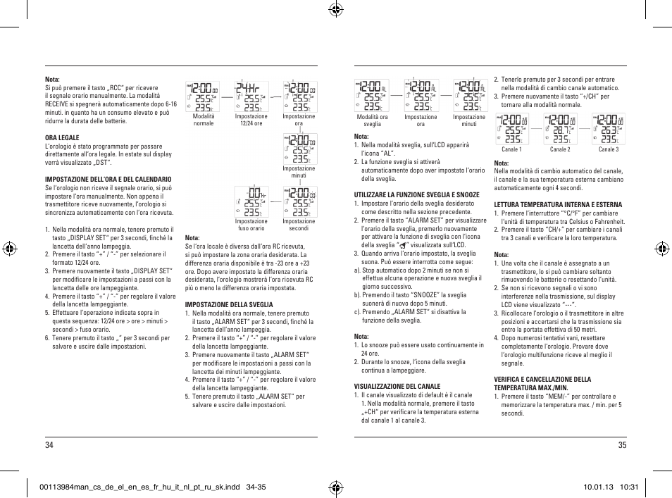Hama EWS-870 User Manual | Page 18 / 38