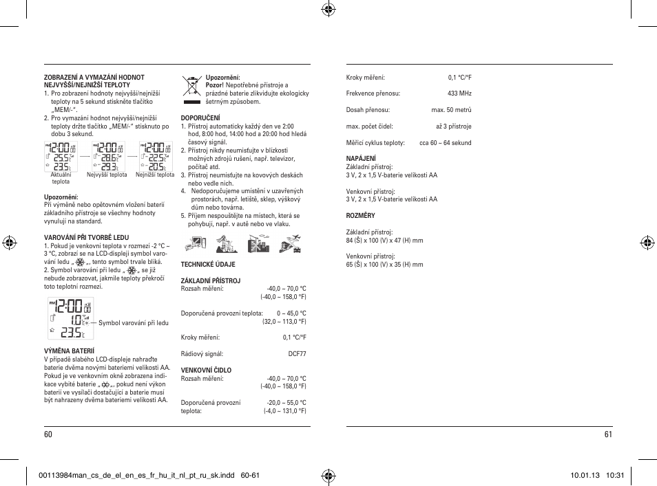 Hama EWS-870 User Manual | Page 31 / 38