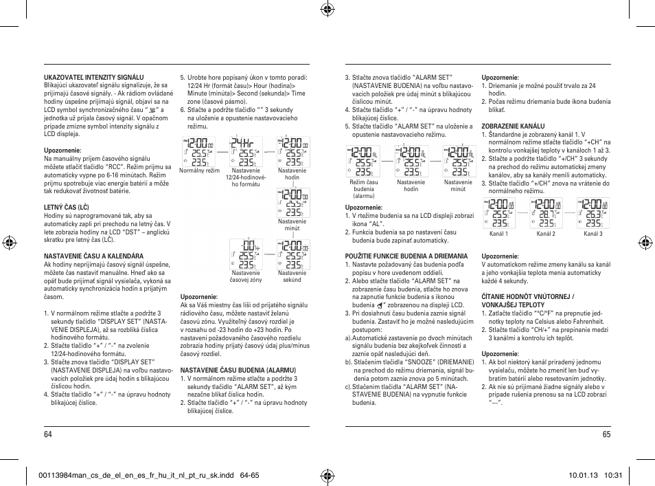 Hama EWS-870 User Manual | Page 33 / 38