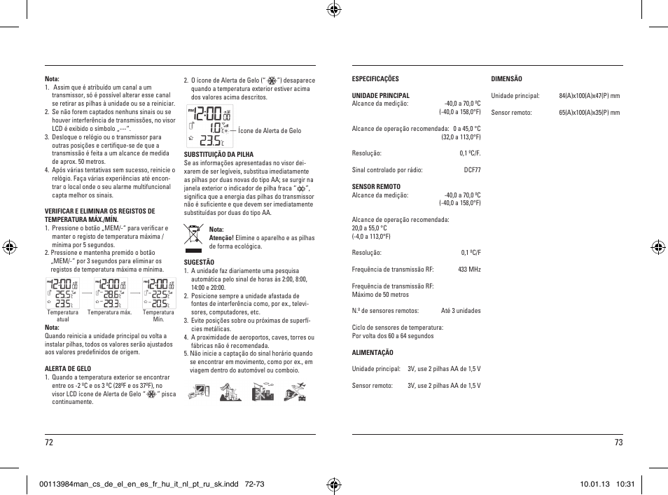 Hama EWS-870 User Manual | Page 37 / 38