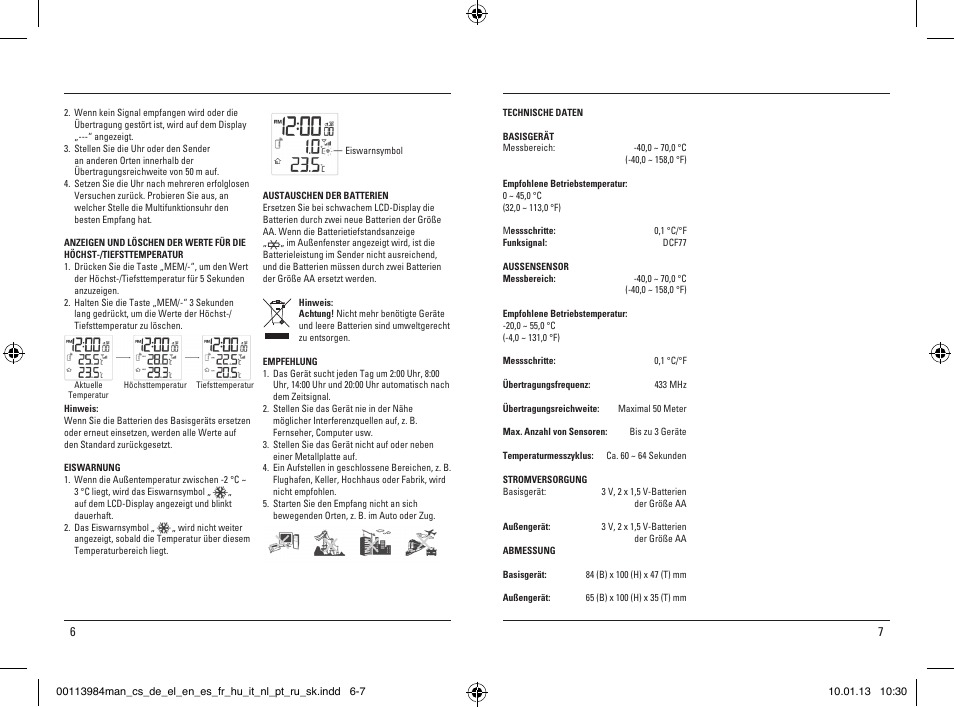 Hama EWS-870 User Manual | Page 4 / 38