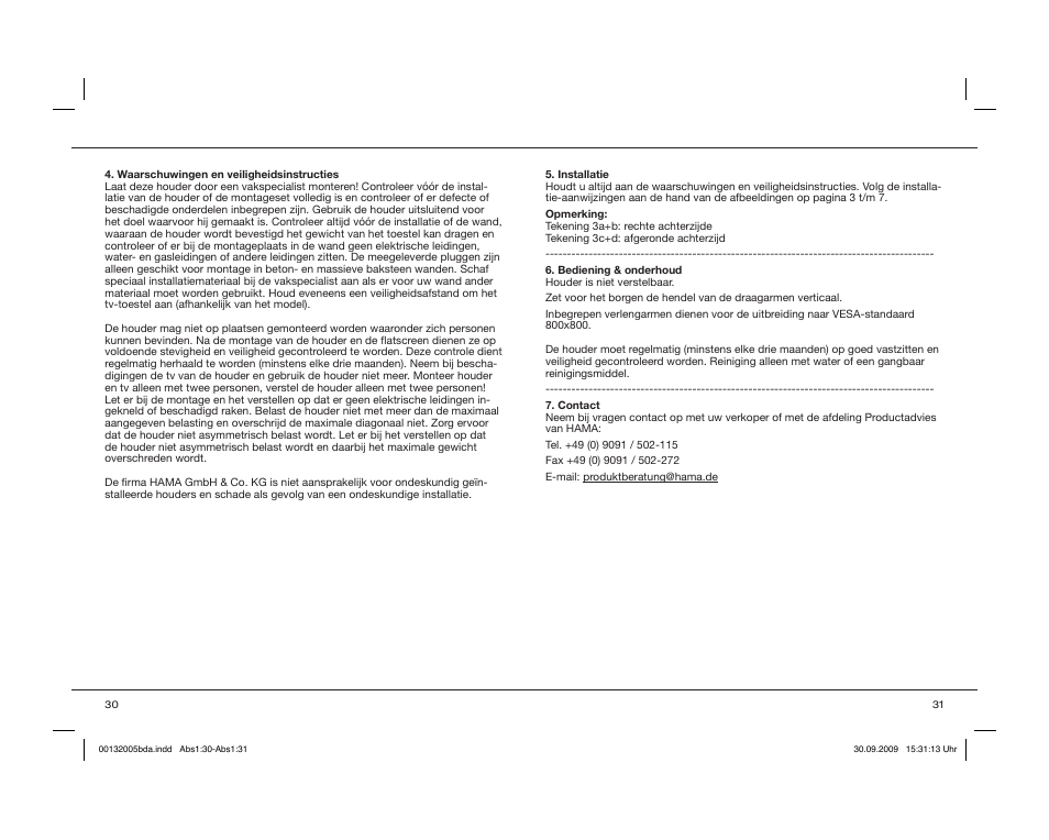 Hama WAB065 User Manual | Page 16 / 30