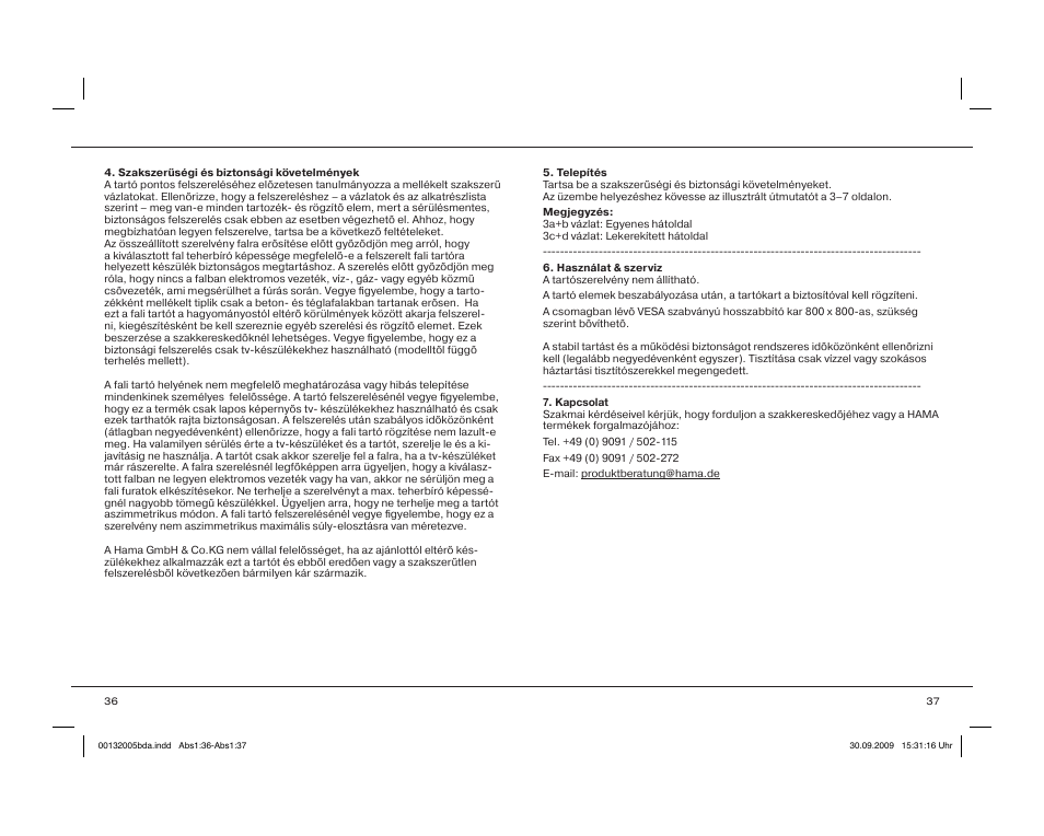 Hama WAB065 User Manual | Page 19 / 30
