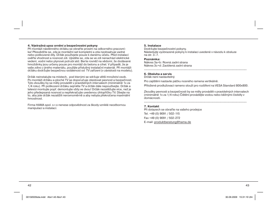 Hama WAB065 User Manual | Page 22 / 30