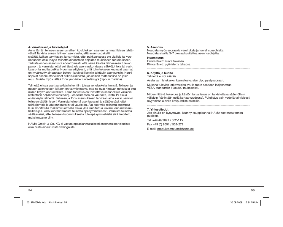 Hama WAB065 User Manual | Page 28 / 30