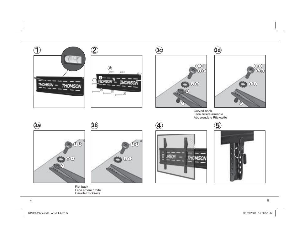 3a 3b 3c 3d | Hama WAB065 User Manual | Page 3 / 30