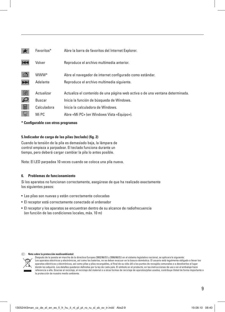 Hama RF 3000 User Manual | Page 12 / 38