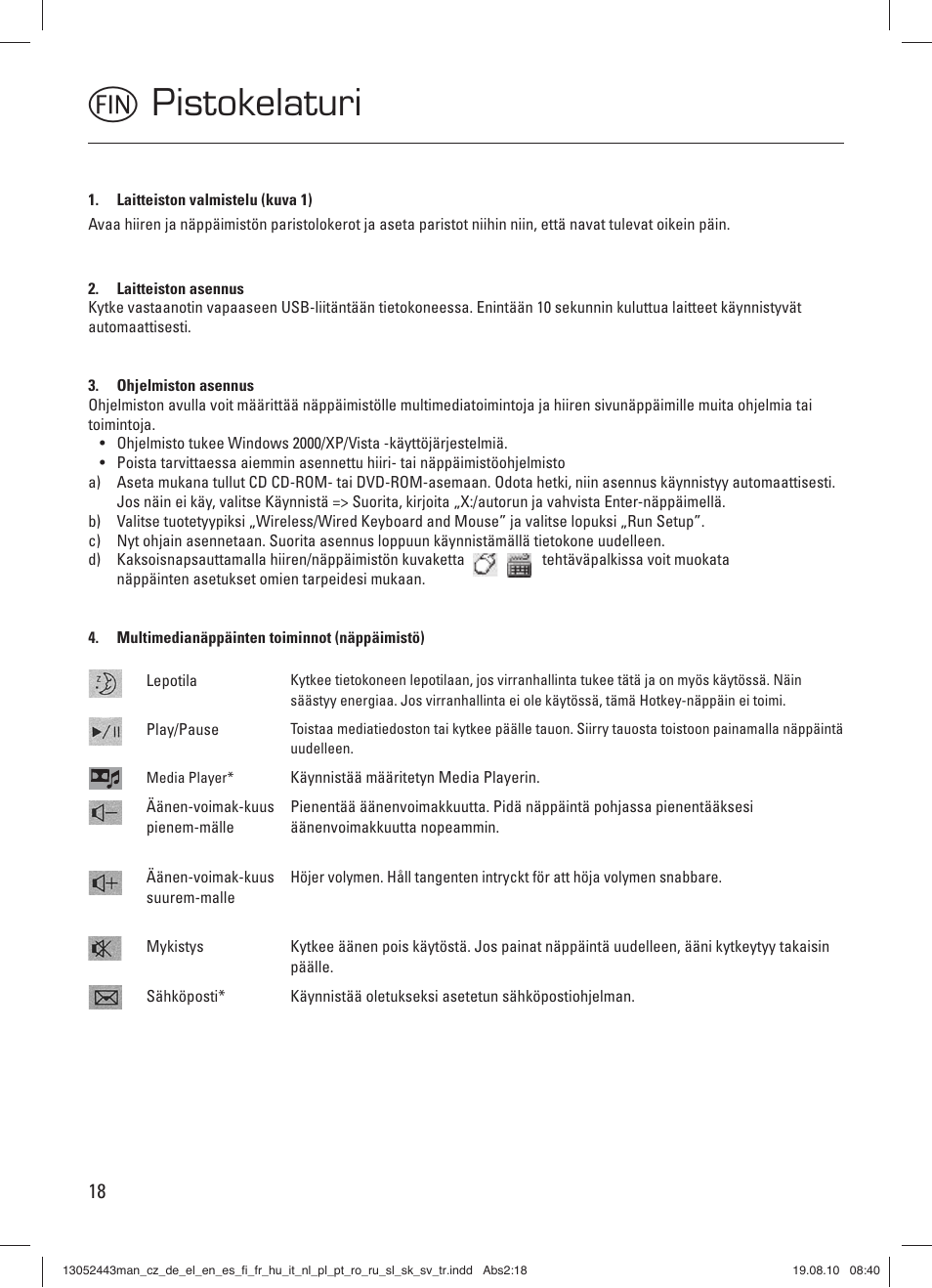 M pistokelaturi | Hama RF 3000 User Manual | Page 21 / 38