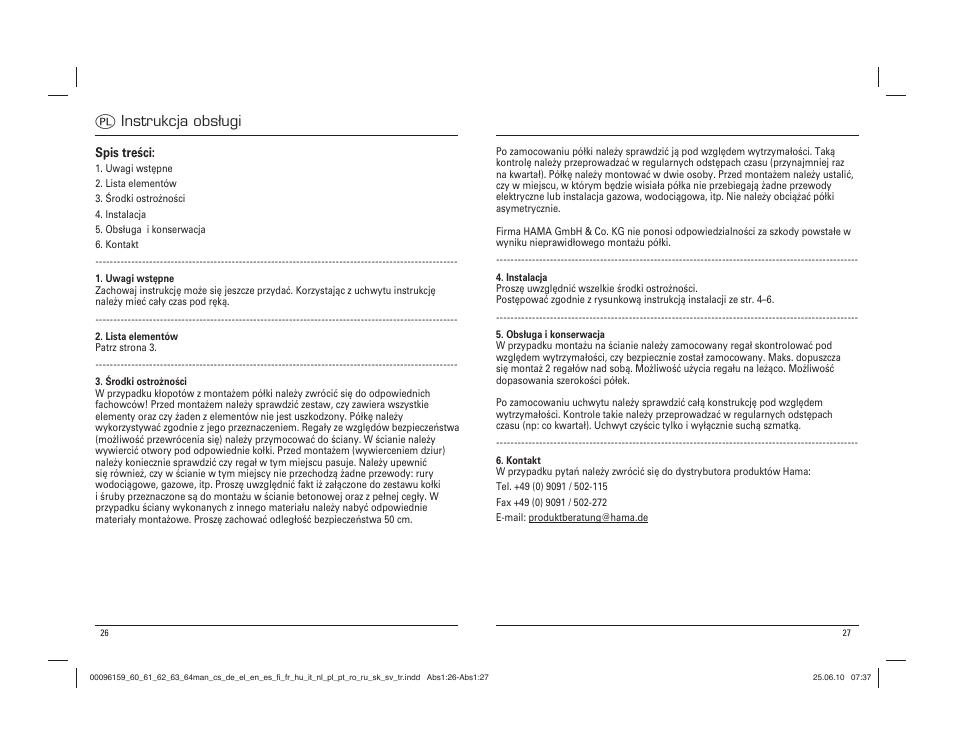 Q instrukcja obsługi | Hama Cordoba User Manual | Page 14 / 21