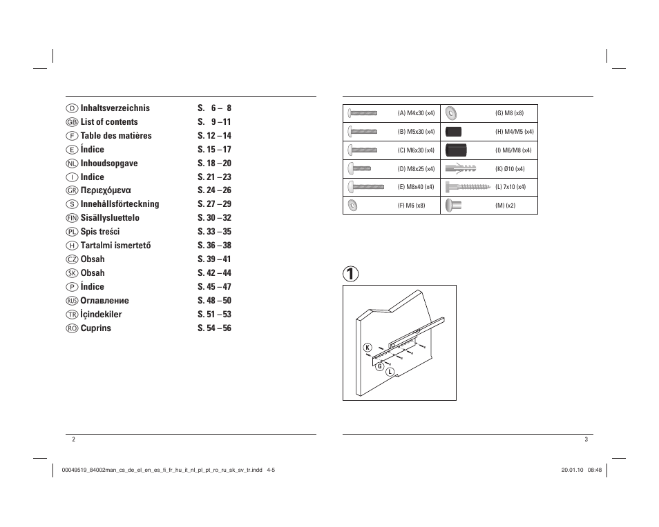 Hama Basic Wall bracket User Manual | Page 2 / 29