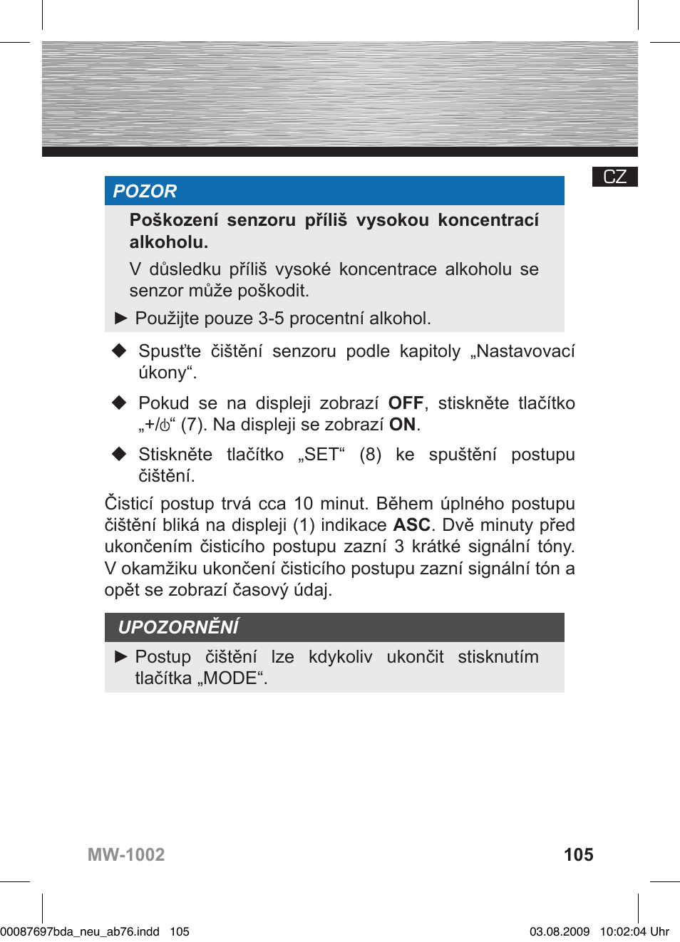 Hama MW1002 User Manual | Page 105 / 156