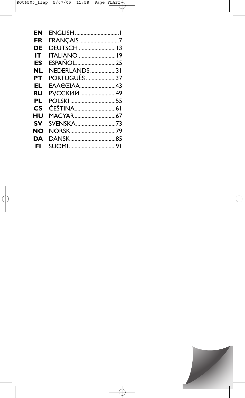Hama ROC6505 User Manual | Page 2 / 102