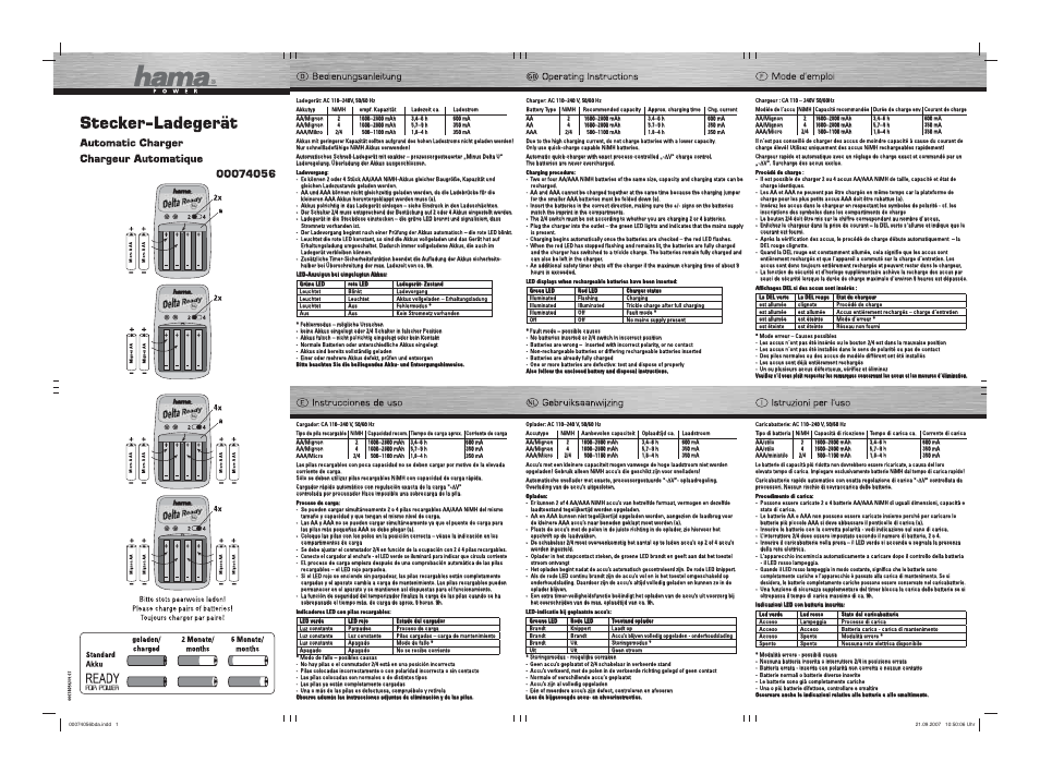 Hama Delta Ready User Manual | 3 pages