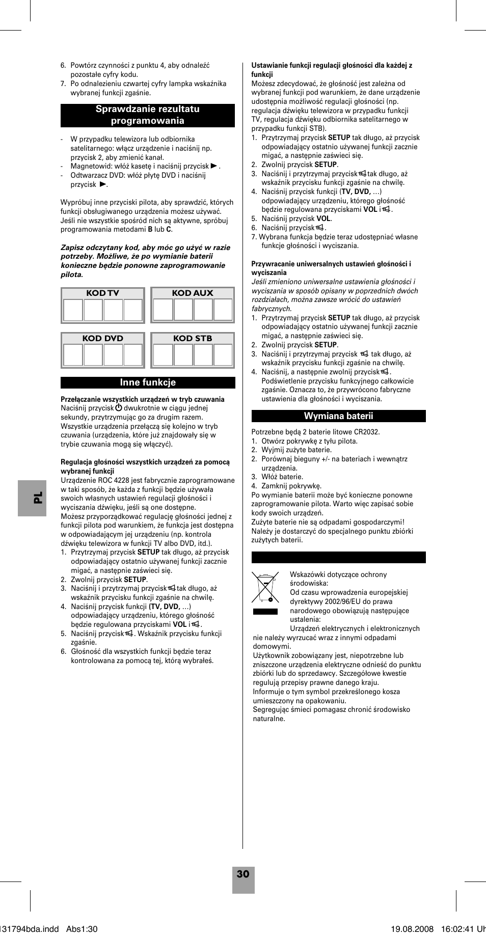 Hama ROC4228 User Manual | Page 35 / 54