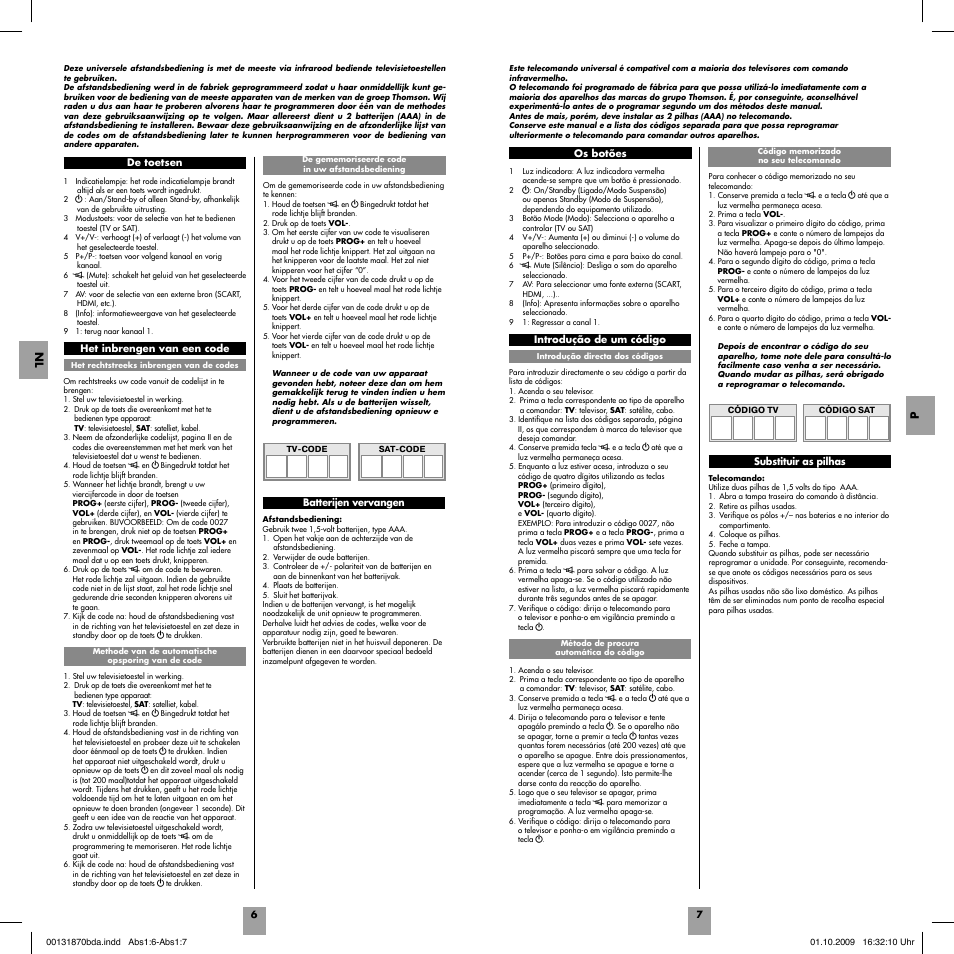 Nl p | Hama ROCZ309 User Manual | Page 5 / 10