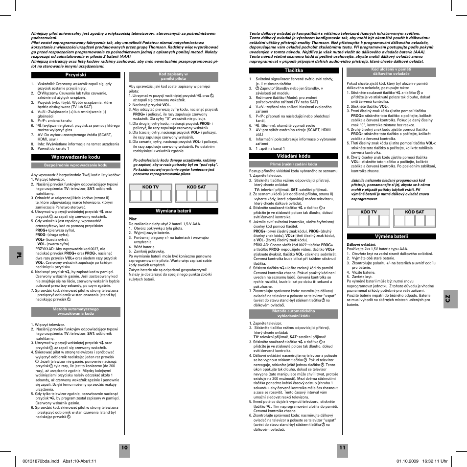 Pl cz | Hama ROCZ309 User Manual | Page 7 / 10