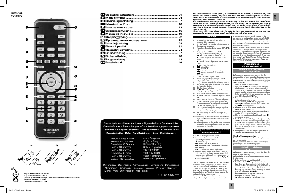 Hama ROC4309 User Manual | Page 2 / 26