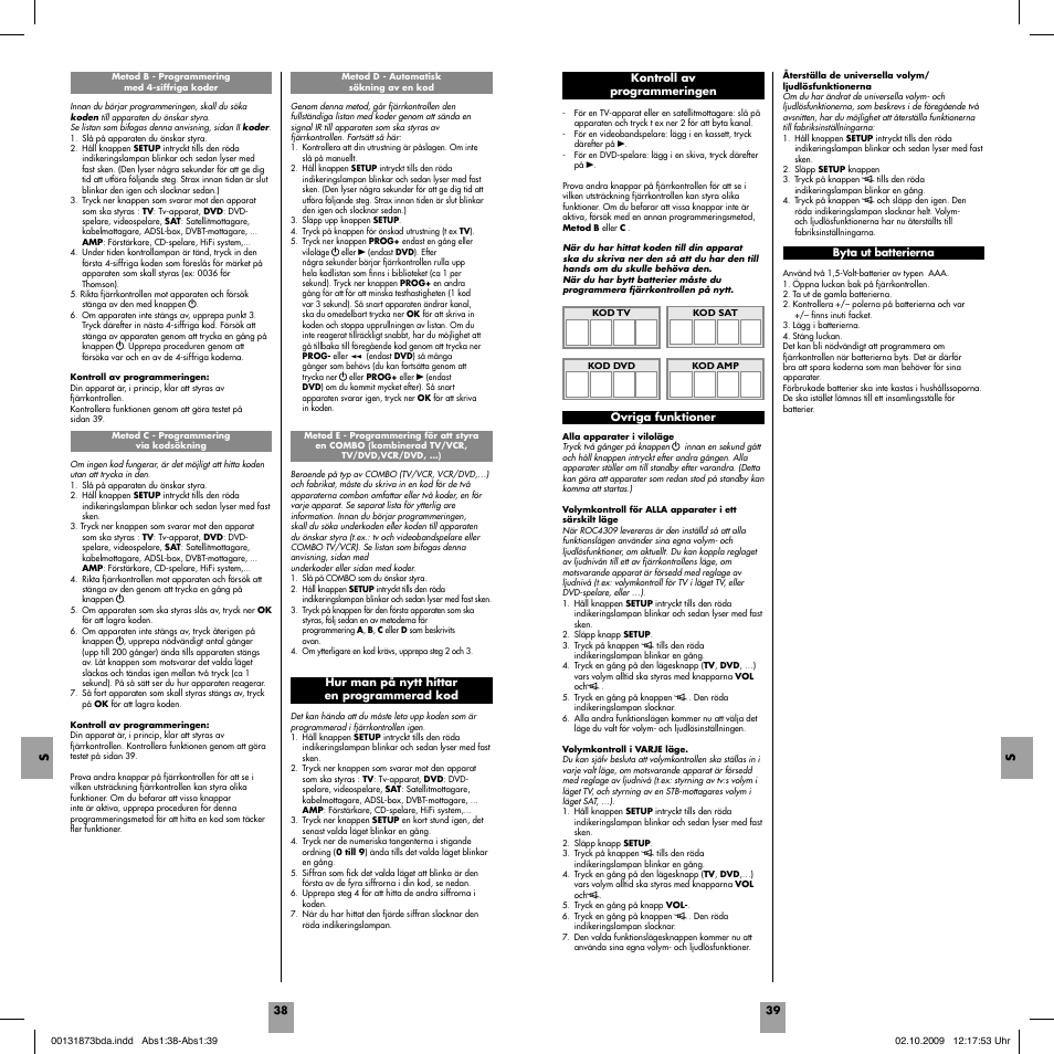 Hama ROC4309 User Manual | Page 21 / 26