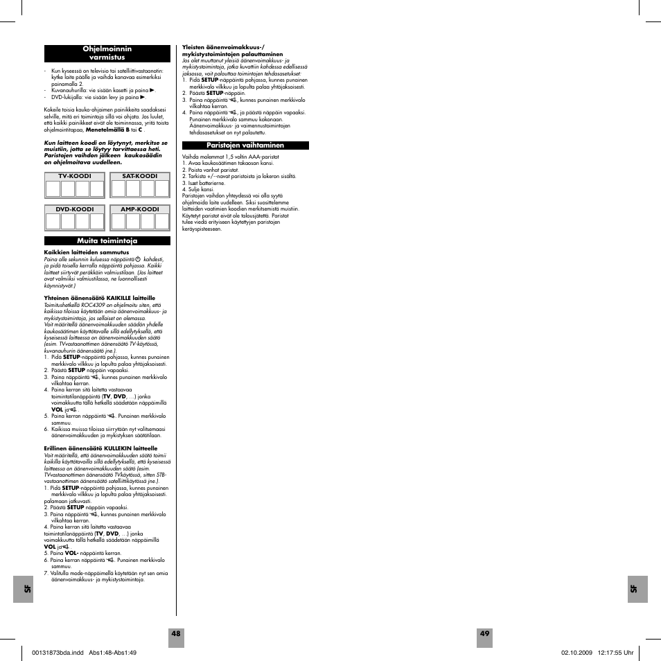 Hama ROC4309 User Manual | Page 26 / 26
