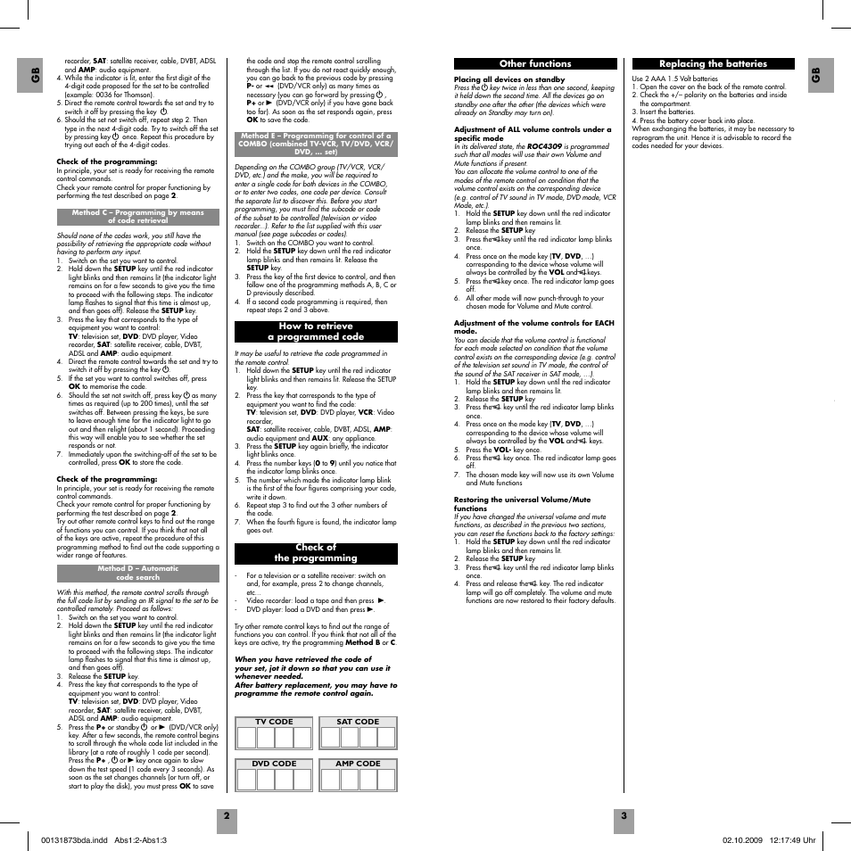 Hama ROC4309 User Manual | Page 3 / 26