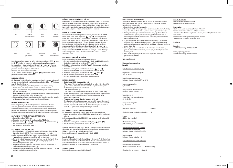 Hama EWS-390 User Manual | Page 21 / 27