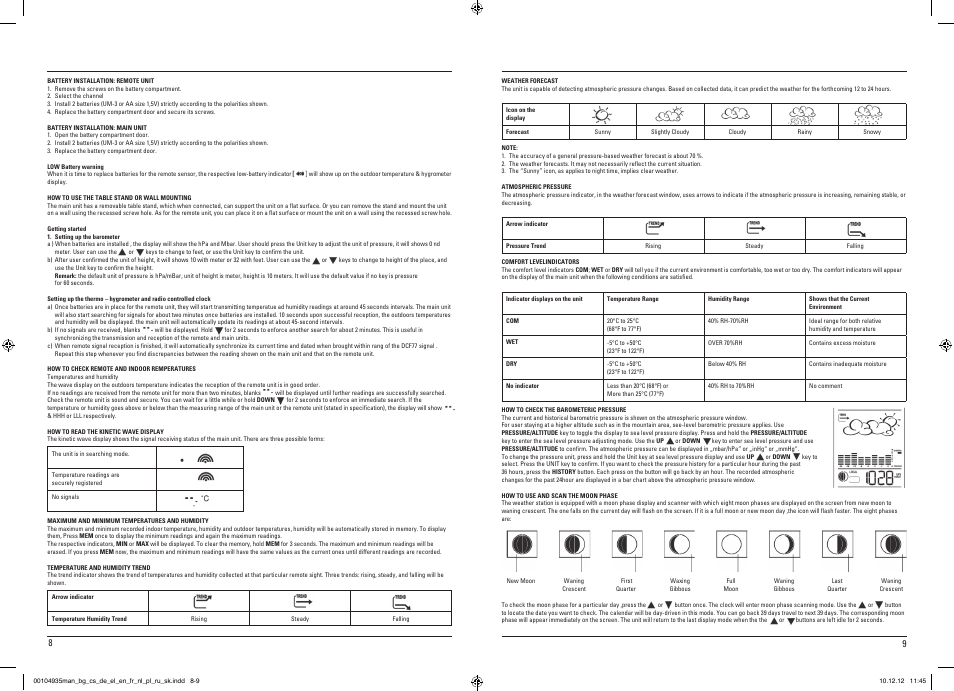 Hama EWS-390 User Manual | Page 5 / 27