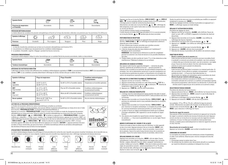 Hama EWS-390 User Manual | Page 8 / 27