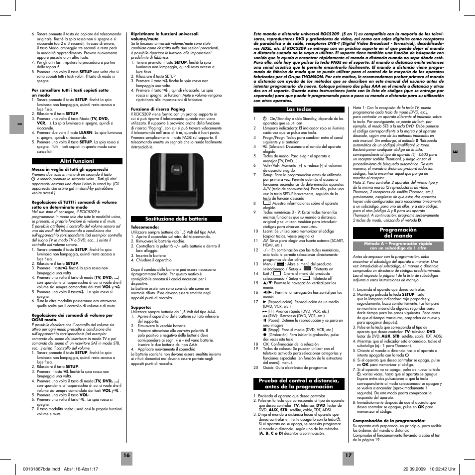 Hama ROC5209 User Manual | Page 10 / 34